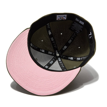 New Era x MLB Pink Martini 'Florida Marlins 2003 World Series 100th Anniversary' 59Fifty Patch Fitted Hat (Hat Club Exclusive) - SOLE SERIOUSS (3)