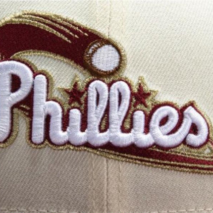 New Era x MLB Rolling Papers 'Philadelphia Phillies Veterans Stadium' 59Fifty Patch Fitted Hat (Hat Club Exclusive) - SOLE SERIOUSS (4)