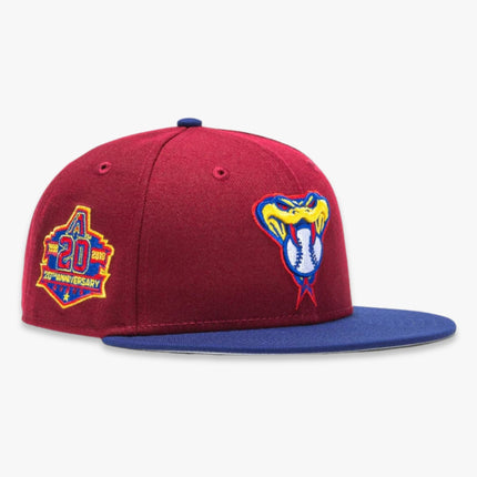New Era x MLB Sangria 'Arizona Diamondbacks 20th Anniversary' 59Fifty Patch Fitted Hat (Hat Club Exclusive) - SOLE SERIOUSS (1)