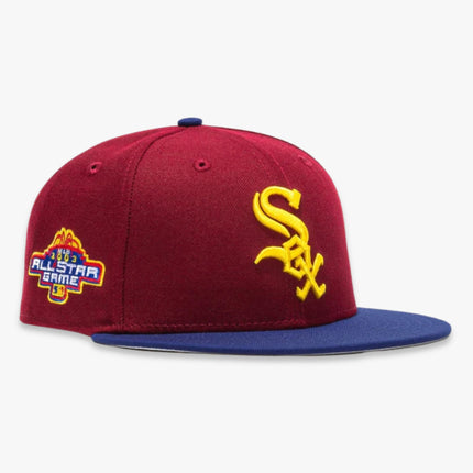 New Era x MLB Sangria 'Chicago White Sox 2003 All-Star Game' 59Fifty Patch Fitted Hat (Hat Club Exclusive) - SOLE SERIOUSS (1)
