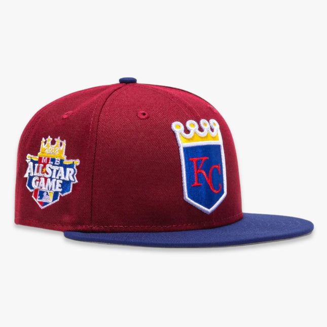 New Era x MLB Sangria 'Kansas City Royals 2012 All-Star Game' 59Fifty Patch Fitted Hat (Hat Club Exclusive) - SOLE SERIOUSS (1)