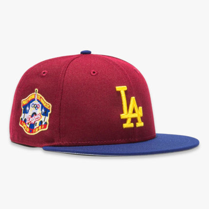 New Era x MLB Sangria 'Los Angeles Dodgers First Home' 59Fifty Patch Fitted Hat (Hat Club Exclusive) - SOLE SERIOUSS (1)