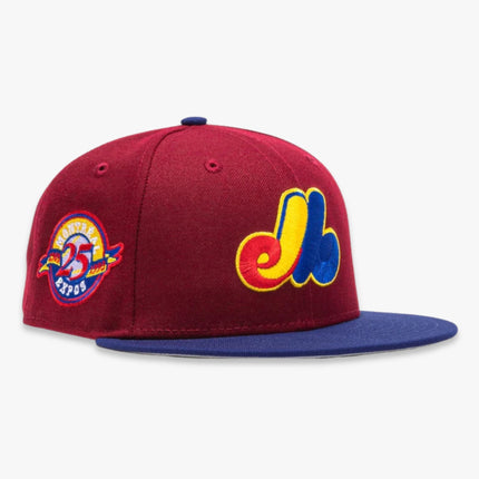 New Era x MLB Sangria 'Montreal Expos 25th Anniversary' 59Fifty Patch Fitted Hat (Hat Club Exclusive) - SOLE SERIOUSS (1)