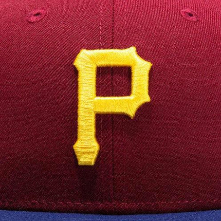 New Era x MLB Sangria 'Pittsburgh Pirates 2006 All-Star Game' 59Fifty Patch Fitted Hat (Hat Club Exclusive) - SOLE SERIOUSS (4)