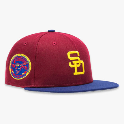 New Era x MLB Sangria 'San Diego Padres 1978 All-Star Game' 59Fifty Patch Fitted Hat (Hat Club Exclusive) - SOLE SERIOUSS (1)