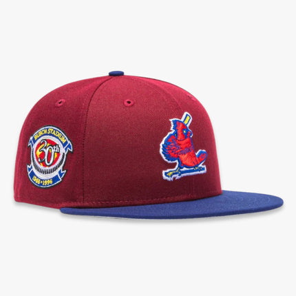 New Era x MLB Sangria 'St. Louis Cardinals 30th Anniversary' 59Fifty Patch Fitted Hat (Hat Club Exclusive) - SOLE SERIOUSS (1)