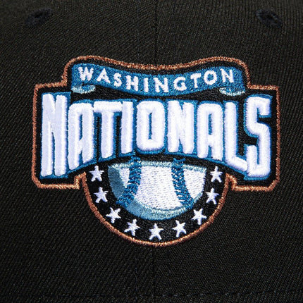 New Era x MLB 'Washington Nationals Club Logo' 59Fifty Patch Fitted Hat Black / Indigo - SOLE SERIOUSS (4)