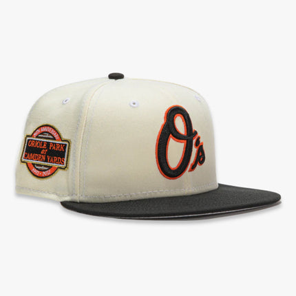 New Era x MLB White Dome 'Baltimore Orioles Oriole Park of Camden Yards' 59Fifty Patch Fitted Hat (Hat Club Exclusive) - SOLE SERIOUSS (1)