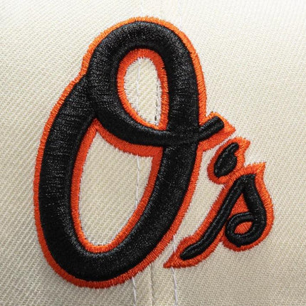 New Era x MLB White Dome 'Baltimore Orioles Oriole Park of Camden Yards' 59Fifty Patch Fitted Hat (Hat Club Exclusive) - SOLE SERIOUSS (4)