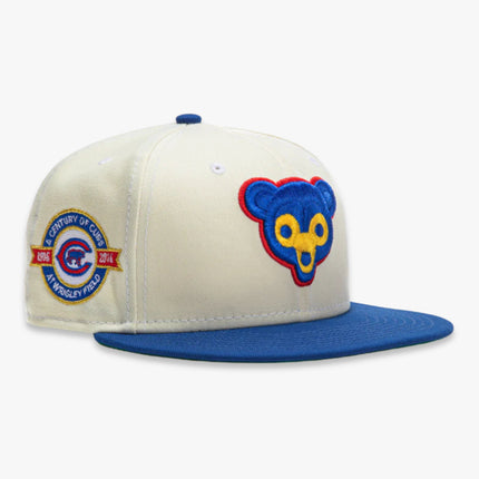New Era x MLB White Dome 'Chicago Cubs 100th Anniversary' 59Fifty Patch Fitted Hat (Hat Club Exclusive) - SOLE SERIOUSS (1)