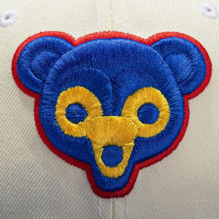 New Era x MLB White Dome 'Chicago Cubs 100th Anniversary' 59Fifty Patch Fitted Hat (Hat Club Exclusive) - SOLE SERIOUSS (4)