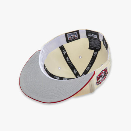 New Era x MLB White Dome 'Cincinnati Reds 2003 Inaugural Season' 59Fifty Patch Fitted Hat (Hat Club Exclusive) - SOLE SERIOUSS (3)