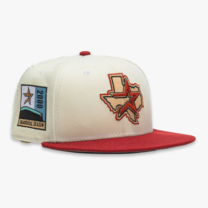 New Era x MLB White Dome 'Houston Astros 2000 Inaugural Season' 59Fifty Patch Fitted Hat (Hat Club Exclusive) - SOLE SERIOUSS (1)