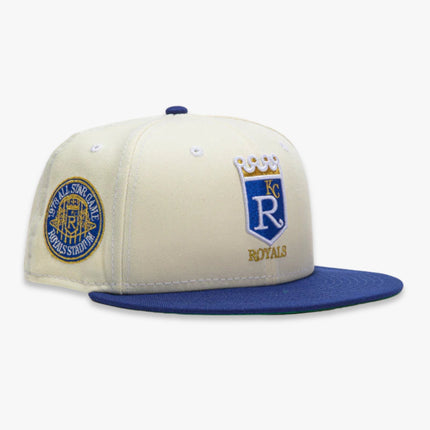 New Era x MLB White Dome 'Kansas City Royals 1973 All-Star Game' 59Fifty Patch Fitted Hat (Hat Club Exclusive) - SOLE SERIOUSS (1)