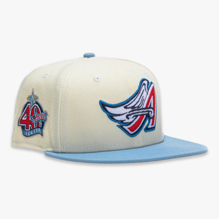 New Era x MLB White Dome 'Los Angeles Angels 40th Anniversary' 59Fifty Patch Fitted Hat (Hat Club Exclusive) - SOLE SERIOUSS (1)