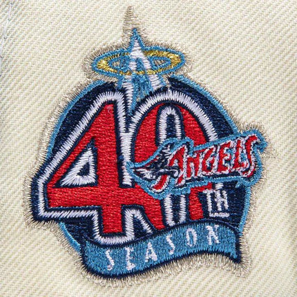 New Era x MLB White Dome 'Los Angeles Angels 40th Anniversary' 59Fifty Patch Fitted Hat (Hat Club Exclusive) - SOLE SERIOUSS (5)