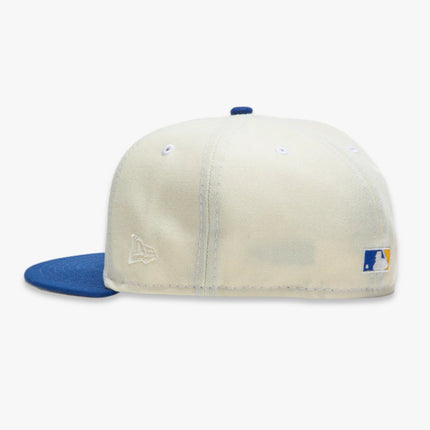 New Era x MLB White Dome 'Millwaukee Brewers Silver Anniversary' 59Fifty Patch Fitted Hat (Hat Club Exclusive) - SOLE SERIOUSS (2)