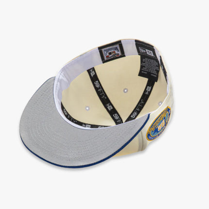 New Era x MLB White Dome 'Millwaukee Brewers Silver Anniversary' 59Fifty Patch Fitted Hat (Hat Club Exclusive) - SOLE SERIOUSS (3)