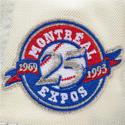 New Era x MLB White Dome 'Montreal Expos 25th Anniversary' 59Fifty Patch Fitted Hat (Hat Club Exclusive) - SOLE SERIOUSS (5)