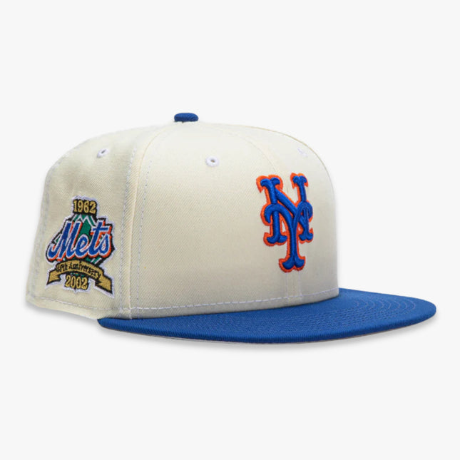 New Era x MLB White Dome 'New York Mets 40th Anniversary' 59Fifty Patch Fitted Hat (Hat Club Exclusive) - SOLE SERIOUSS (1)