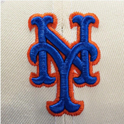 New Era x MLB White Dome 'New York Mets 40th Anniversary' 59Fifty Patch Fitted Hat (Hat Club Exclusive) - SOLE SERIOUSS (4)