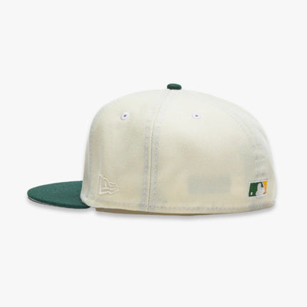 New Era x MLB White Dome 'Oakland Athletics World Series Battle of the Bay' 59Fifty Patch Fitted Hat (Hat Club Exclusive) - SOLE SERIOUSS (2)