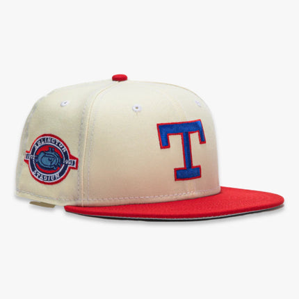 New Era x MLB White Dome 'Texas Rangers Arlington Stadium' 59Fifty Patch Fitted Hat (Hat Club Exclusive) - SOLE SERIOUSS (1)