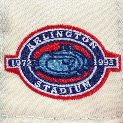 New Era x MLB White Dome 'Texas Rangers Arlington Stadium' 59Fifty Patch Fitted Hat (Hat Club Exclusive) - SOLE SERIOUSS (5)