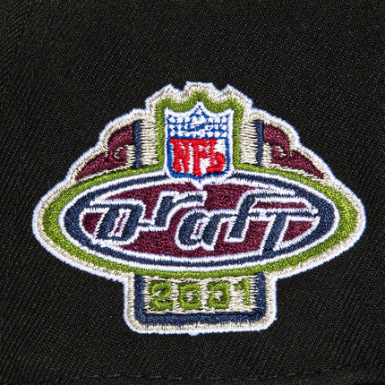 New Era x NFL City Original 'Atlanta Falcons 2001 Draft Patch' 59Fifty Patch Fitted Hat Black - SOLE SERIOUSS (5)