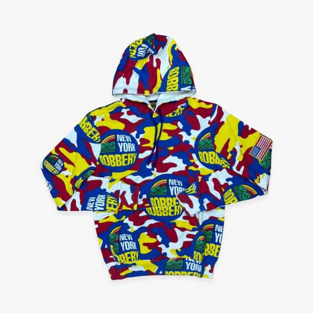 New York Robbery 'Lotto' Hooded Sweatshirt Multi-Color Camo - Atelier-lumieres Cheap Sneakers Sales Online (1)