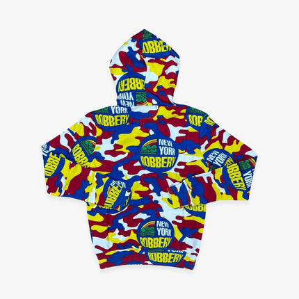 New York Robbery 'Lotto' Hooded Sweatshirt Multi-Color Camo - SOLE SERIOUSS (2)