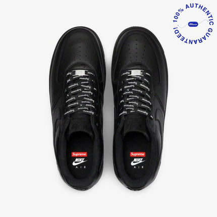 Nike Air Force 1 Low SP x Supreme 'Box Logo' Black | SOLE SERIOUSS [3]