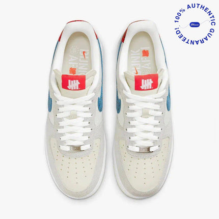 Nike Air Force 1 Low SP x UNDFTD / Undefeated '5 On It' Grey Fog (2021) | SOLE SERIOUSS [4]