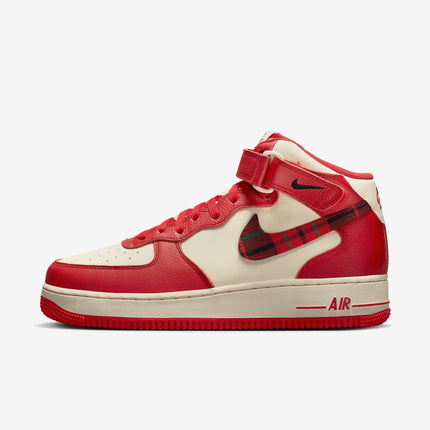 Nike Air Force 1 Mid '07 LX 'Red Plaid' (2022) | SOLE SERIOUSS [1]