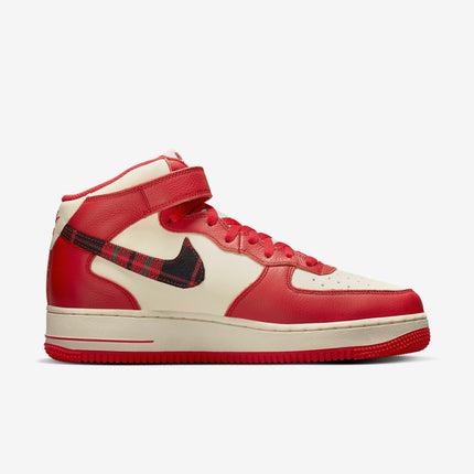 Nike Air Force 1 Mid '07 LX 'Red Plaid' (2022) | SOLE SERIOUSS [2]