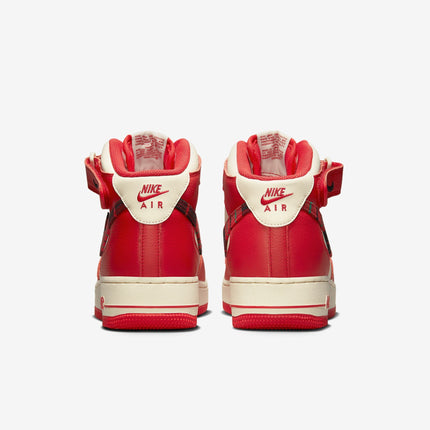 Nike Air Force 1 Mid '07 LX 'Red Plaid' (2022) | SOLE SERIOUSS [5]