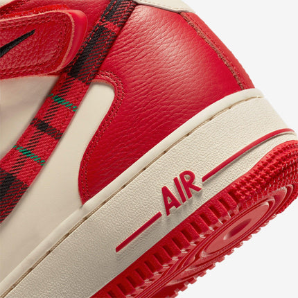 Nike Air Force 1 Mid '07 LX 'Red Plaid' (2022) | SOLE SERIOUSS [7]