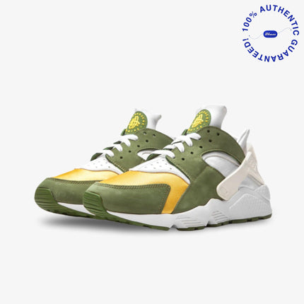 Nike Air Huarache LE x Stussy 'Dark Olive' (2021) | SOLE SERIOUSS [2]