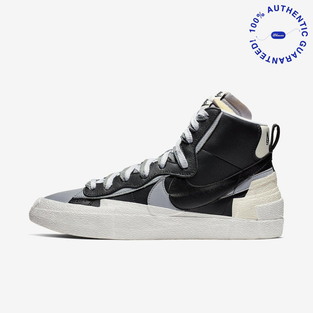 Nike Blazer Mid x Sacai 'Black' (2019) | SOLE SERIOUSS [1]
