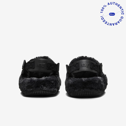Nike Calm Mule SE NA 'Triple Black Fur' (2024) (Womens) | SOLE SERIOUSS [5]
