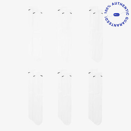 Nike Dri-FIT Everyday Cushioned High Training Crew Socks (6 Pack) White | SOLE SERIOUSS [3]