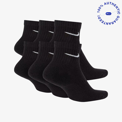 Nike Dri-FIT Everyday Cushioned Mid Socks (6 Pack) Black | SOLE SERIOUSS [2]