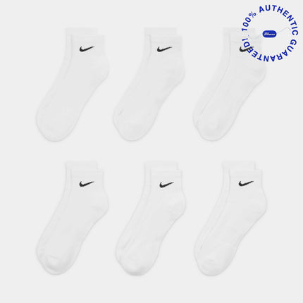 Nike Dri-FIT Everyday Cushioned Mid Socks (6 Pack) White | SOLE SERIOUSS [3]