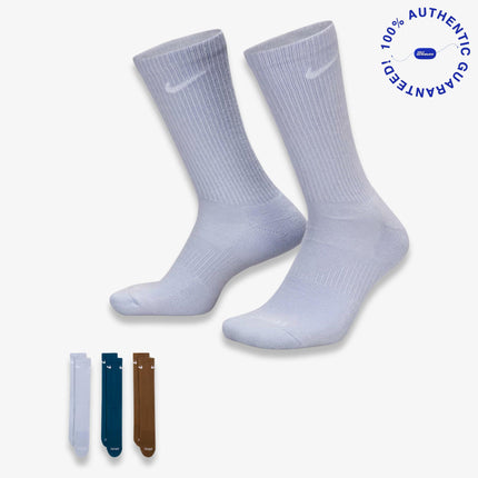 Nike Dri-FIT Everyday Plus Cushioned High Training Crew Socks (3 Pack) Multicolor | SOLE SERIOUSS [1]