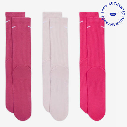 Nike Dri-FIT Everyday Plus Cushioned High Training Crew Socks (3 Pack) Multicolor | SOLE SERIOUSS [3]