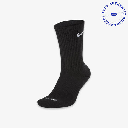 Nike Dri-FIT Everyday Plus Cushioned High Training Crew Socks (6 Pack) Black | SOLE SERIOUSS [5]