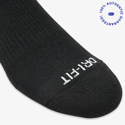 Nike Dri-FIT Everyday Plus Cushioned High Training Crew Socks (6 Pack) Black | SOLE SERIOUSS [6]