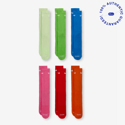 Nike Dri-FIT Everyday Plus Cushioned High Training Crew Socks (6 Pack) Multicolor | SOLE SERIOUSS [2]