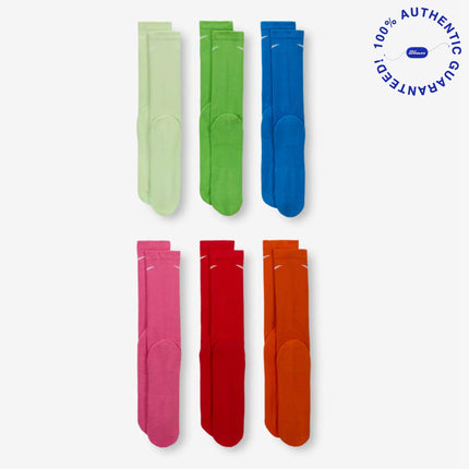 Nike Dri-FIT Everyday Plus Cushioned High Training Crew Socks (6 Pack) Multicolor | SOLE SERIOUSS [3]