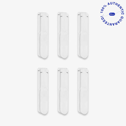 Nike Dri-FIT Everyday Plus Cushioned High Training Crew Socks (6 Pack) White | SOLE SERIOUSS [3]